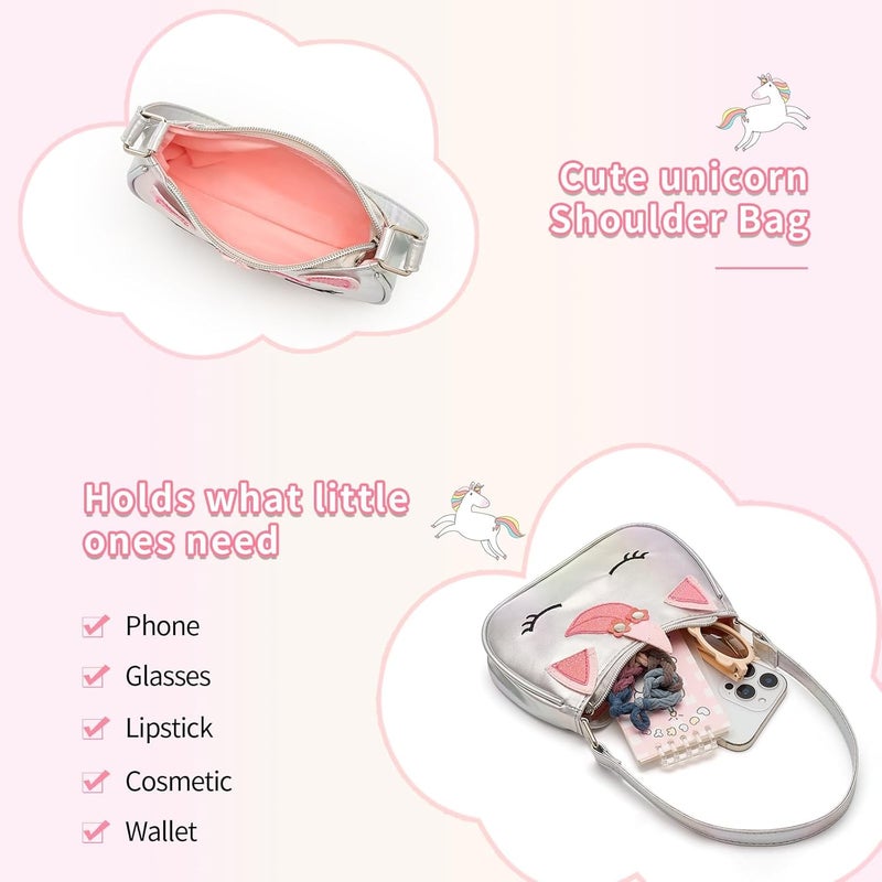 cotmcor Store Toddler Purses Little Girls Purse Kids Handbag Shoulder Bag Birthday Gift for 2 3 4 5 6 7 8 Year Old Girl - Image 4